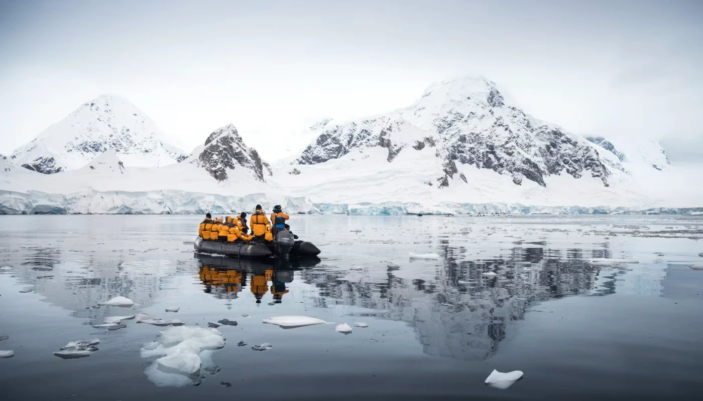 Zodiac Iceberg Cruising