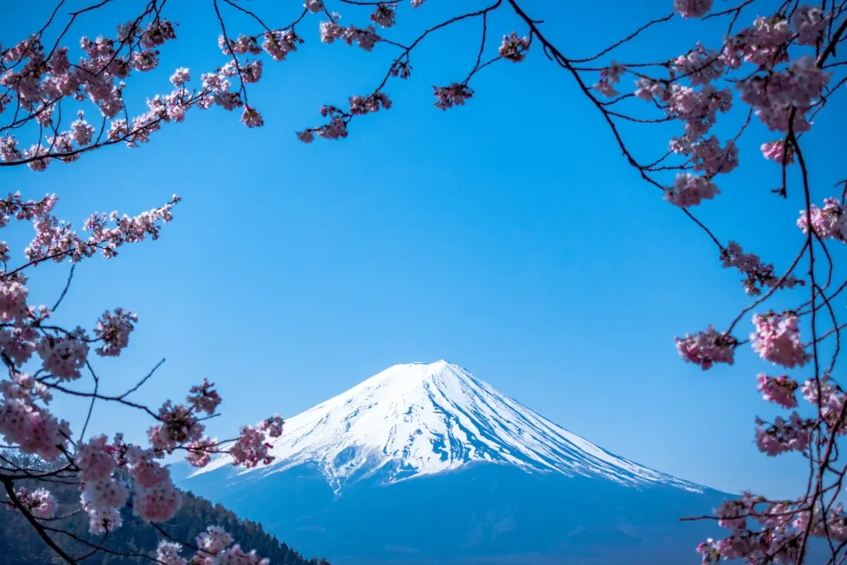 Mount Fuji from Lake Kawaguchi