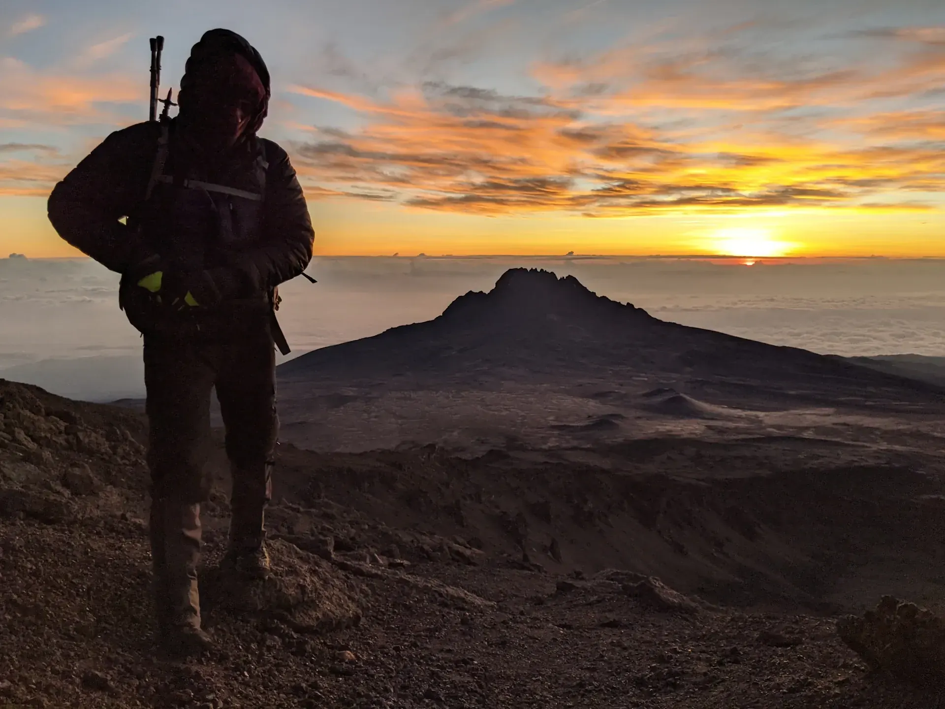 Kilimanjaro at sunrise