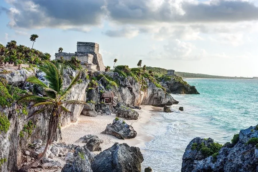 Mayan ruins Tulum coast