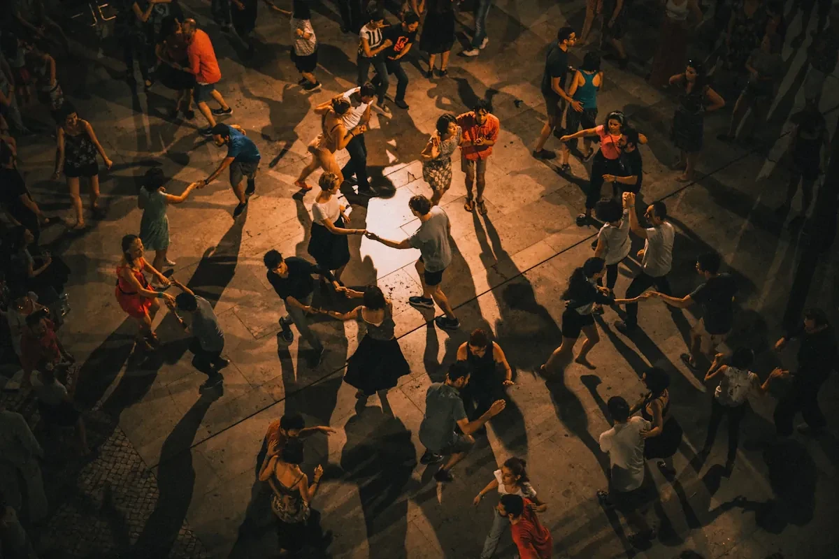 Tango in a Milonga