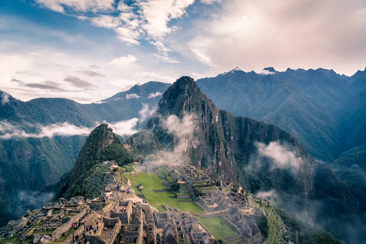 Machu Picchu at dawn