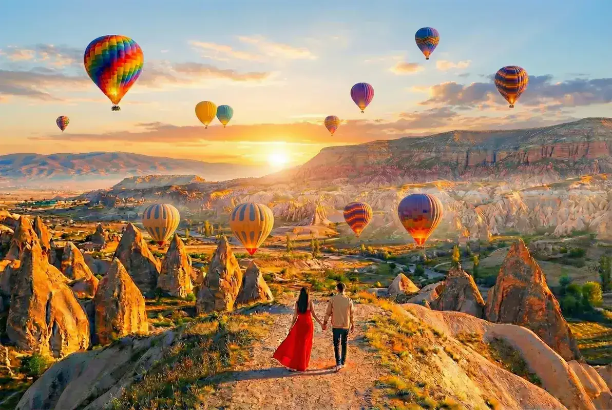 Cappadocia Hot Air Balloons at Sunrise