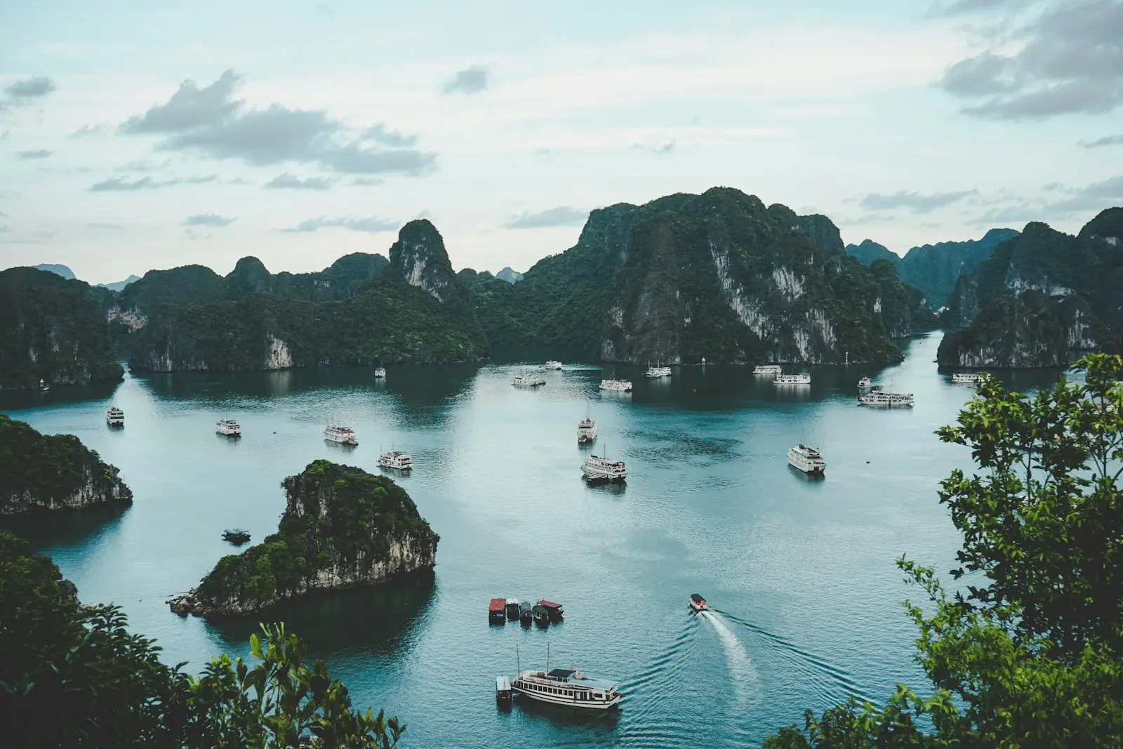 Ha Long Bay Limestone Islands